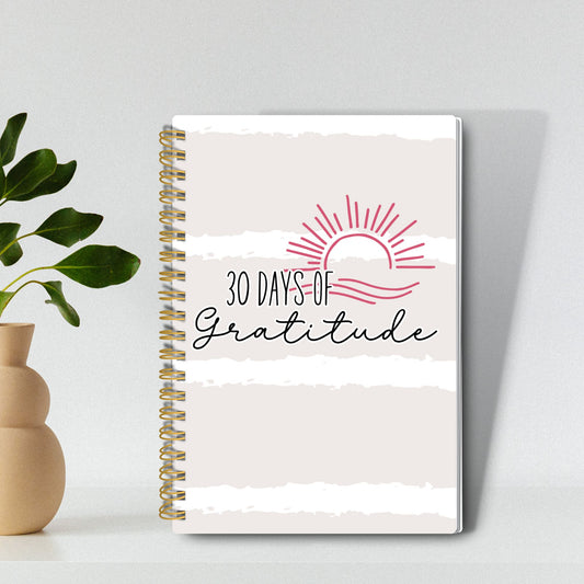 30 Days of Gratitude Journal