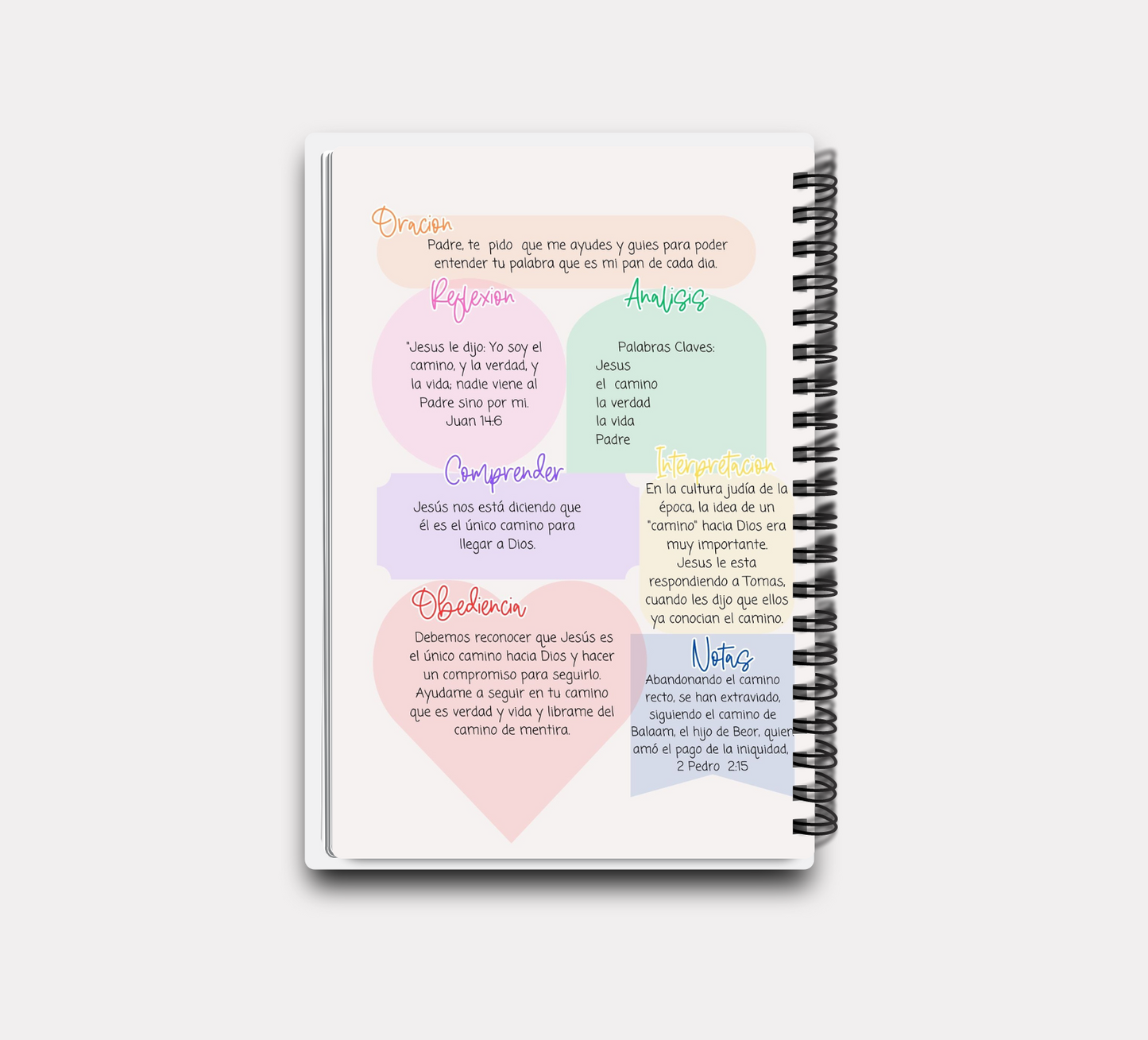Cuaderno de Oracion